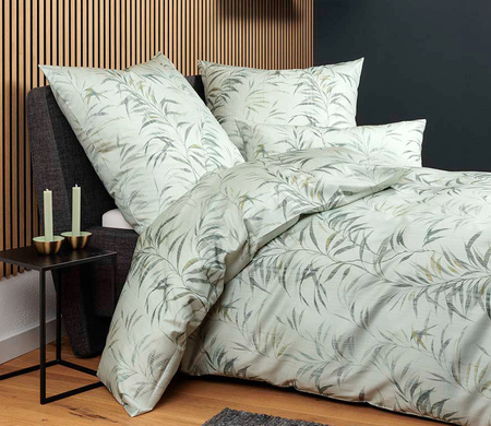 Pościel satyna bawełniana Janine Milano 45114-06 Salbeigrün 