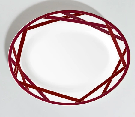 Półmisek Missoni Nastri Bordeaux 36 cm