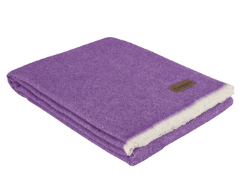 Koc wełniany Eskimo Switzerland Venezia H4363-830 130x180 Purple