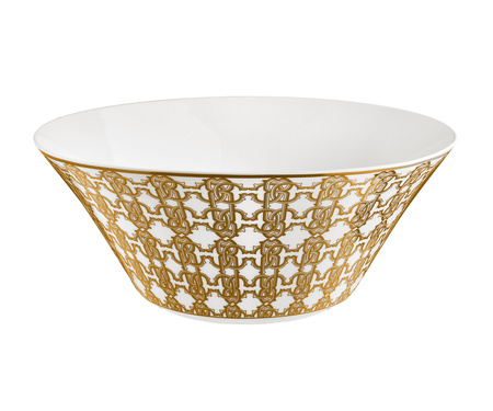 Salaterka Roberto Cavalli Monogram Gold