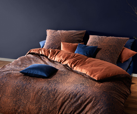 Pościel mako-adamaszek Fleuresse Black Premium 484313-2 Brass