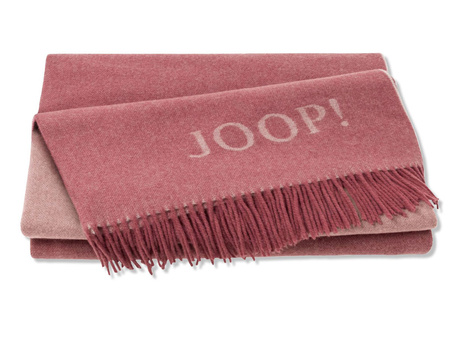 Koc wełniany JOOP! Fine Doubleface 804846 130x180 Rouge