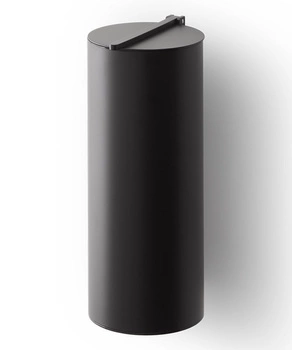 DECOR WALTHER BIN 4 kosz na śmieci na ścianę czarny / mat