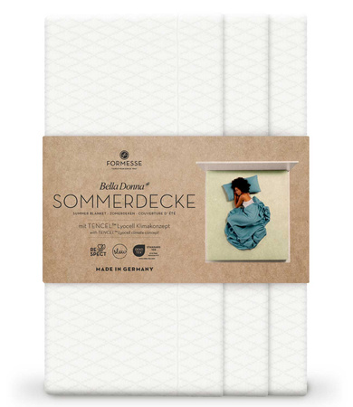 Koc / narzuta Formesse Bella Donna Summer Tencel 114 Ecru