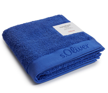 Ręcznik bawełniany s.Oliver Uni 1512-600 Blau