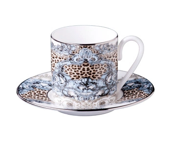 Filiżanka do kawy Roberto Cavalli Palazzo Pitti, zestaw 2 szt. Luxury Box