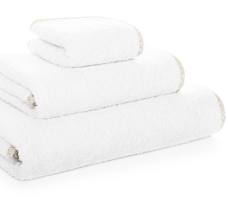 Ręcznik Graccioza Parson 800 g/m² 15002 White/Gold