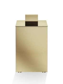 DECOR WALTHER DW 3620 pojemnik z przykrywką złoty mat