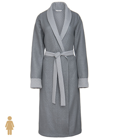 Szlafrok damski kimono Formesse 013-601-215 Jasny Antracyt S-XL