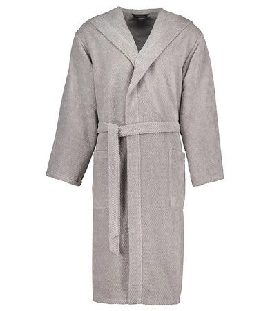 Szlafrok męski z kapturem Cawö 5623-727 Stein S-XL