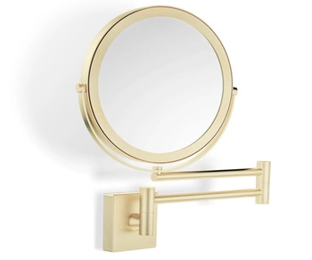 DECOR WALTHER lusterko kosmetyczne ścienne SP 28/2 5X złoty / mat