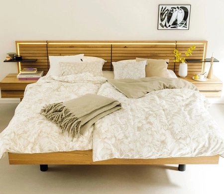 Pościel satyna bawełniana Schöner Wohen True 77333-030 Beige