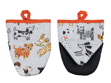 Rękawica kuchenna micro Ulster Weavers Dog Days 2 sztuki