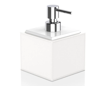 DECOR WALTHER BROWNIE SSP dozownik do mydła biały / chrom