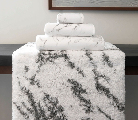 Dywanik łazienkowy Graccioza Mabel 20003 White/Silver