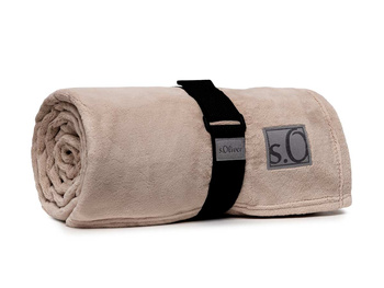 Koc s.Oliver Kuschelsoft 3638-320 150x200 naturalny