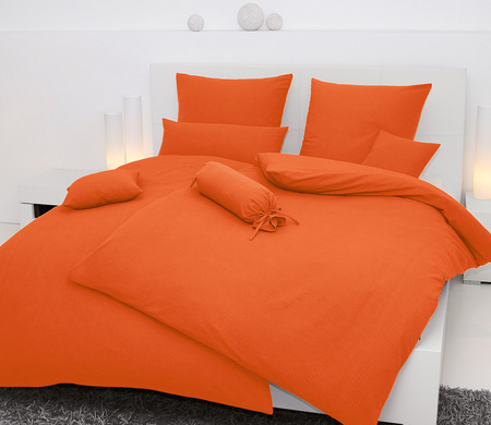 Pościel jednobarwna kora Janine Piano 0125-54 Pomarańcz