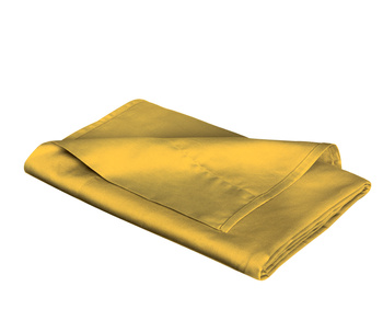 Prześcieradło satynowe bez gumki Fleuresse Colours 9100-2349 Słoneczny Żółty