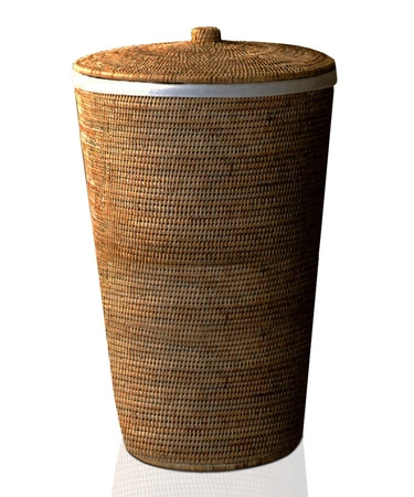 Kosz na pranie Decor Walther BASKET WB rattan ciemny