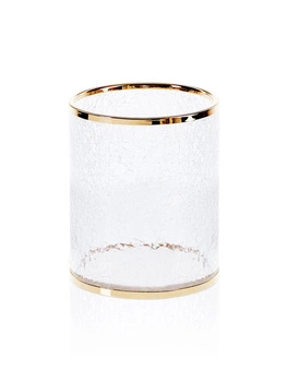 DECOR WALTHER CRACK CR AB kosz na śmieci złoto