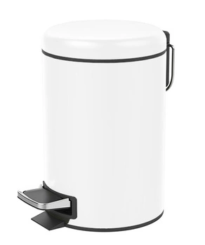 DECOR WALTHER TE 35 kosz z pedałem biały / mat