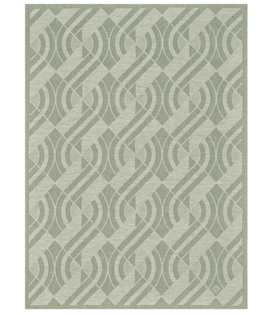 Ściereczka kuchenna lniana Le Jacquard Français Néo Green