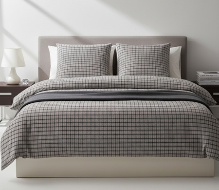 Pościel flanelowa JOOP! Soft Mesh 45005-07 Stone