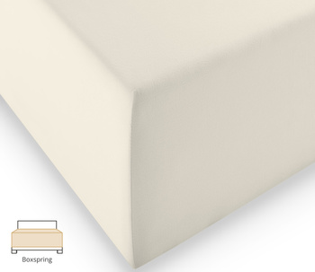 Prześcieradło na wysoki materac Fleuresse Comfort XL 1119-2610 Creme