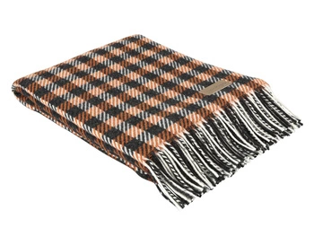 Eskimo koc wełniany Alpnach H43D6-750 130x180 pomarańczowy