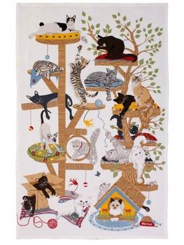Ściereczka kuchenna Ulster Weavers Moggie Mayhem 