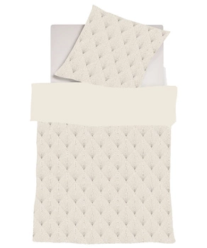 Fleuresse pościel satyna szwajcarska Black Premium 534402-7 Cream