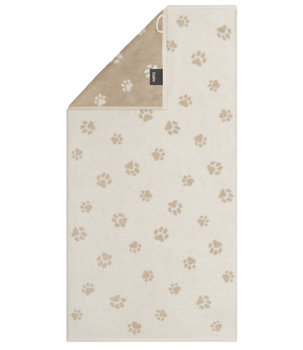 Ręcznik Cawö We Love Dogs Paws 6247-33 Natur/Beige