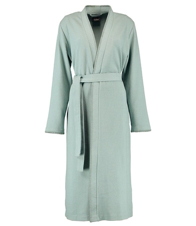 Szlafrok damski gofrowany kimono Cawö 812-44 Salbei XS-XL