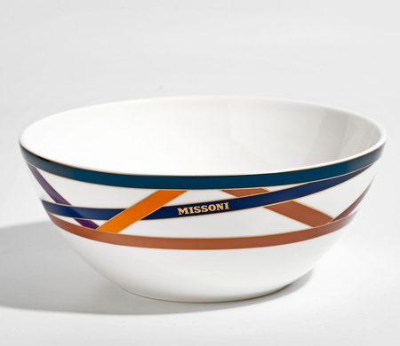 Miska do zupy Missoni Nastri Multicolor, zestaw 6 szt.