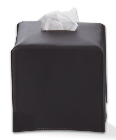 Pudełko na chusteczki Decor Walther NAPPA KBQ czarny