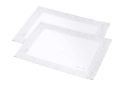 Podkładki na stół JOOP! Signature 36x48 2 szt. White
