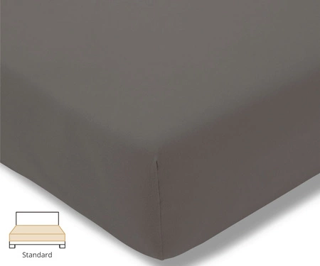 Prześcieradło fein-jersey Estella 6500 840 Grafit