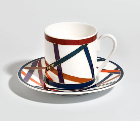 Filiżanka do kawy Missoni Nastri Multicolor, zestaw 6 szt.