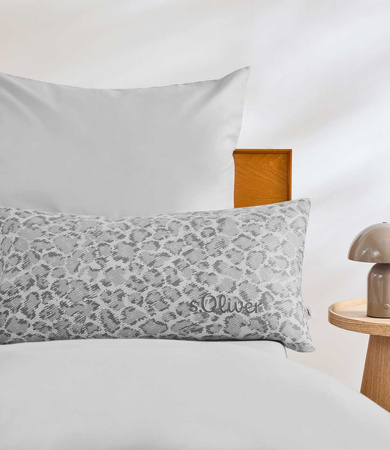Pościel satyna bawełniana s.Oliver 5084-300 Szara