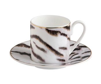 Filiżanka do kawy Roberto Cavalli Tiger, zestaw 2 szt. Luxury Box