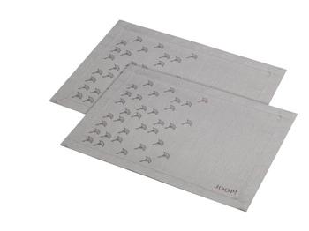 JOOP! podkładki na stół Faded Cornflower 36x48 2 szt. platin