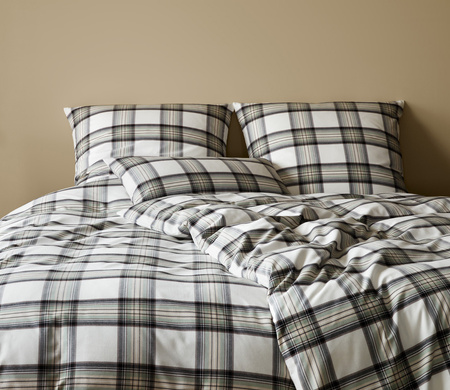 Pościel flanelowa Elegante Westminster 2666-44 Tannengrun