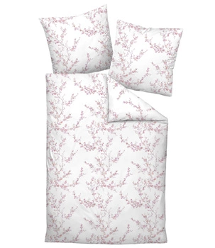Pościel satyna bawełniana Janine Milano 45104-01 Rosa