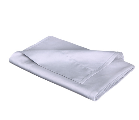 Prześcieradło satynowe bez gumki Fleuresse Colours 9100-5014 Lawendowy