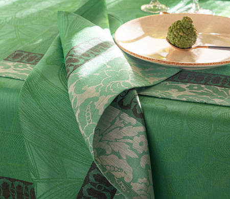 Serwetki lniane Le Jacquard Français Escapade Tropicale Cameleon 4 szt.