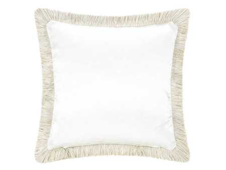 Poduszka dekoracyjna Roberto Cavalli Home Monogram 40x40 3115 Ivory