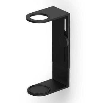 DECOR WALTHER PORTER uchwyt na dozownik do mydła naścienny czarny