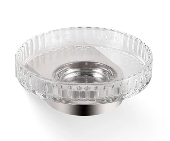 DECOR WALTHER CENTURY WSS mydelniczka ścienna kryształ szlifowany/stal mat