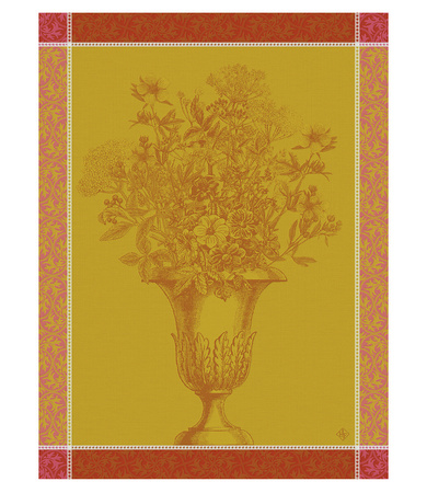 Ściereczka kuchenna Le Jacquard Français Floraison Uni Gerbera