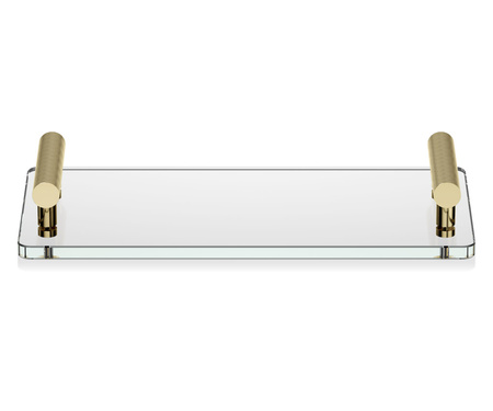Taca łazienkowa szkło Decor Walther CLUB TAB złoty